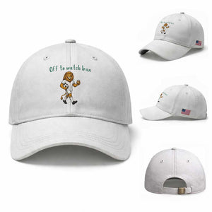 Funny Persian Lion Soccer Fan Gift Baseball Cap Off To Watch Iran