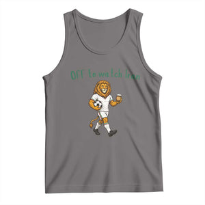 Funny Persian Lion Soccer Fan Gift Tank Top Off To Watch Iran