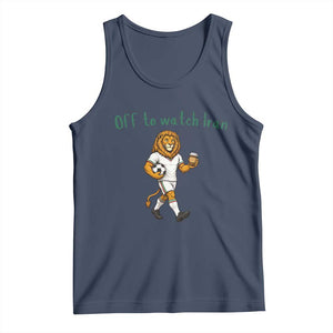 Funny Persian Lion Soccer Fan Gift Tank Top Off To Watch Iran
