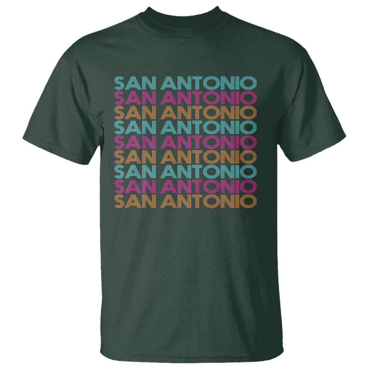Vintage San Antonio Hoops Pride T Shirt Retro Basketball Fan