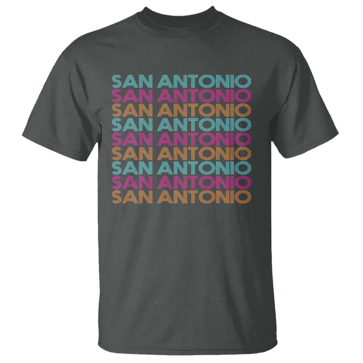 Vintage San Antonio Hoops Pride T Shirt Retro Basketball Fan