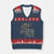 There Is No Such Thing As Too Many Books V-Neck Knit Sweater Vest Book Lover TS12 Navy Red Print Your Wear