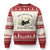 There Is No Such Thing As Too Many Books Ugly Christmas Sweater Cute Kitty Reading Book TS12 Beige Red Print Your Wear