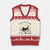 There Is No Such Thing As Too Many Books V-Neck Knit Sweater Vest Cute Kitty Reading Book TS12 Beige Red Print Your Wear