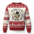 Easily Distracted By Cats And Books Ugly Christmas Sweater Funny Book Kitty Lover TS12 Beige Red Print Your Wear