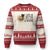 Life Is Better With Cats And Books Ugly Christmas Sweater Funny Black Cat Book Lover TS12 Beige Red Print Your Wear