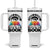 Take A Look It Is In A Book Tumbler With Handle Reading Retro Rainbow Vintage TS12 One Size: 40 oz White Print Your Wear