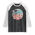 Just One More Chapter Raglan Shirt Funny Skeleton Reading Book TS12 Black White Print Your Wear