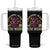 Dragon Read Book Tumbler With Handle Funny Read Books Be Kind Stay Weird TS12 One Size: 40 oz Black Print Your Wear