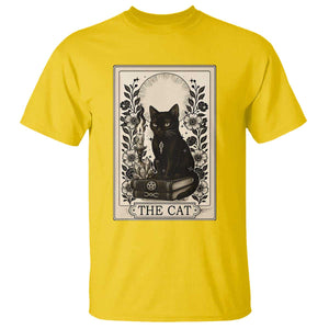 Funny The Cat Book T Shirt Kitty Lover Tarot Card TS12 Daisy Print Your Wear