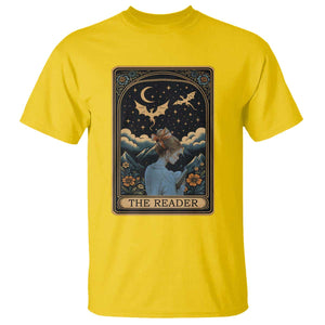 Funny The Reader Tarot Card T Shirt Girl Reading Fantasy Book TS12 Daisy Print Your Wear