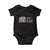 Easily Distracted By Cats And Books Baby Onesie Funny Book Lover Gift TS12 Black Print Your Wear