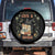 Cute Bookworm Gift Spare Tire Cover Easily Distracted By Cats And Books TS12 No hole Black Print Your Wear