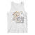 Funny Bookworm Saying Tank Top There Is No Such Thing As Too Many Books TS12 White Print Your Wear