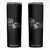 Believe In Yourself Skinny Tumbler Strong Fist Motivational Quote TS12 Black Print Your Wear