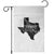 Strong Texas Garden Flag Stronger Than The Storm Quote TS12 White Print Your Wear