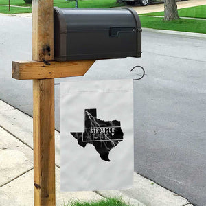 Strong Texas Garden Flag Stronger Than The Storm Quote TS12 Print Your Wear