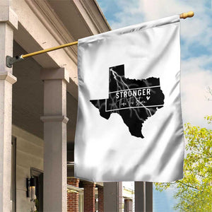 Strong Texas Garden Flag Stronger Than The Storm Quote TS12 Print Your Wear