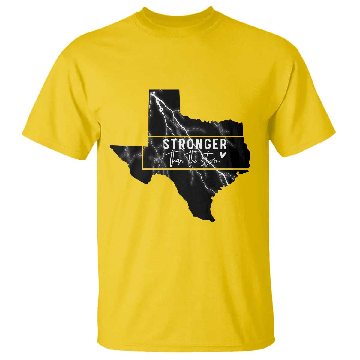 Strong Texas T Shirt Stronger Than The Storm Quote TS12 Daisy Print Your Wear