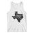 Strong Texas Tank Top Stronger Than The Storm Quote TS12 White Print Your Wear