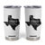 Strong Texas Tumbler Cup Stronger Than The Storm Quote TS12 White Print Your Wear
