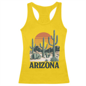Arizona Desert Sunset Racerback Tank Top Vintage Cactus Grand Canyon State Gift TS12 Daisy Print Your Wear