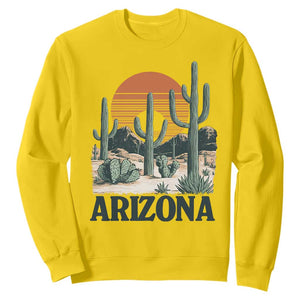 Arizona Desert Sunset Sweatshirt Vintage Cactus Grand Canyon State Gift TS12 Daisy Print Your Wear