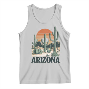 Arizona Desert Sunset Tank Top Vintage Cactus Grand Canyon State Gift TS12 Ash Print Your Wear