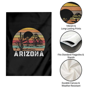 Arizona Garden Flag Retro Desert Landscape Cactus Lover Gift TS12 Print Your Wear
