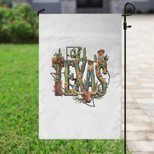 Texas Cowboy And Cowgirl Garden Flag Vintage Cactus Gift Idea TS12 Print Your Wear