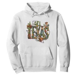 Texas Cowboy And Cowgirl Hoodie Vintage Cactus Gift Idea TS12 White Print Your Wear