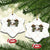 Funny Lone Star Cactus Cowboy Gunfight Gift Ceramic Ornament - Print Your Wear