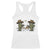 Funny Lone Star Cactus Cowboy Gunfight Gift Racerback Tank Top - Print Your Wear
