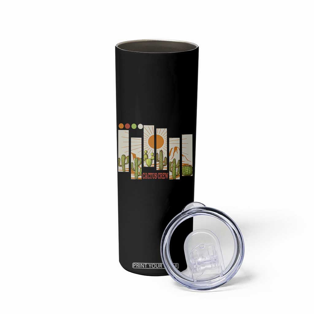 Succulent Plant Lover Gift Skinny Tumbler Cactus Crew TS12 Print Your Wear