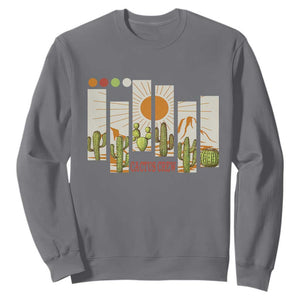 Succulent Plant Lover Gift Sweatshirt Cactus Crew TS12 Charcoal Print Your Wear