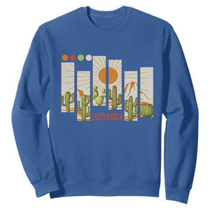 Succulent Plant Lover Gift Sweatshirt Cactus Crew TS12 Royal Blue Print Your Wear