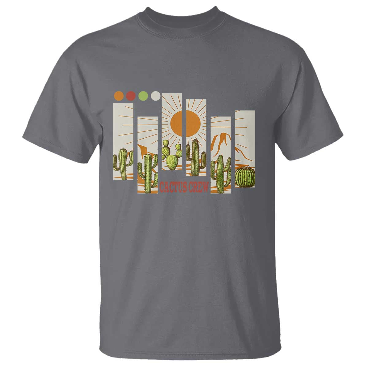 Succulent Plant Lover Gift T Shirt Cactus Crew TS12 Charcoal Print Your Wear