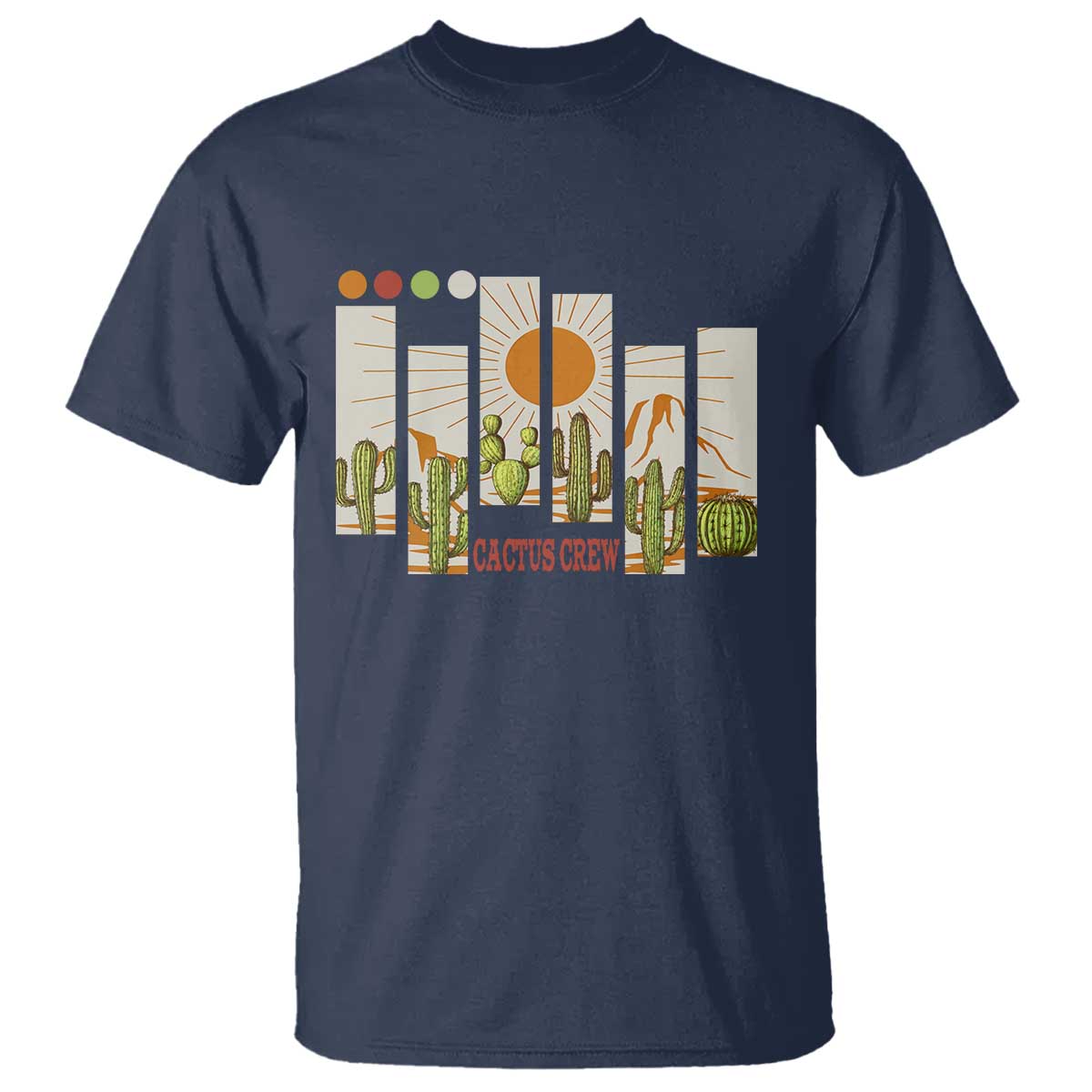 Succulent Plant Lover Gift T Shirt Cactus Crew TS12 Navy Print Your Wear