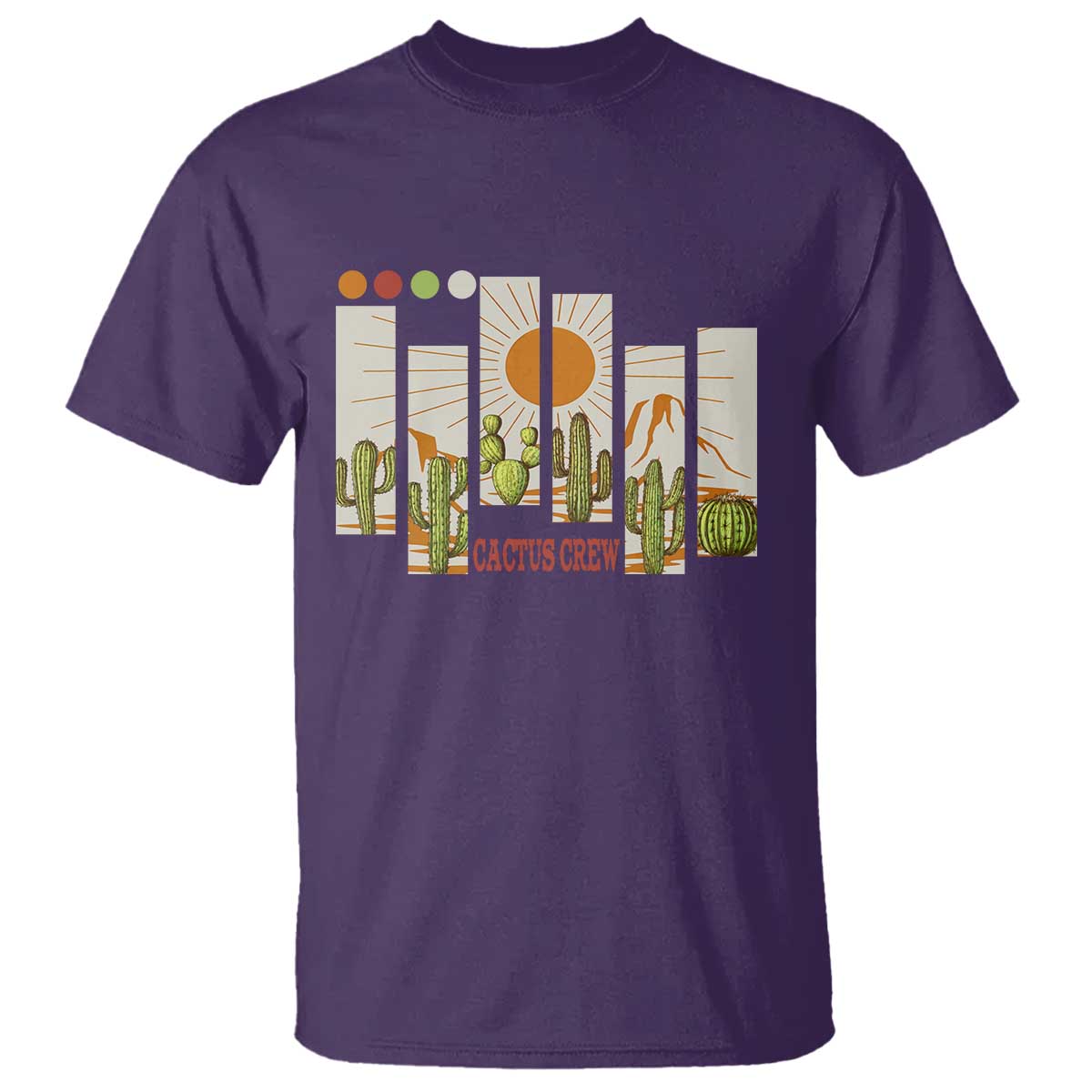 Succulent Plant Lover Gift T Shirt Cactus Crew TS12 Purple Print Your Wear