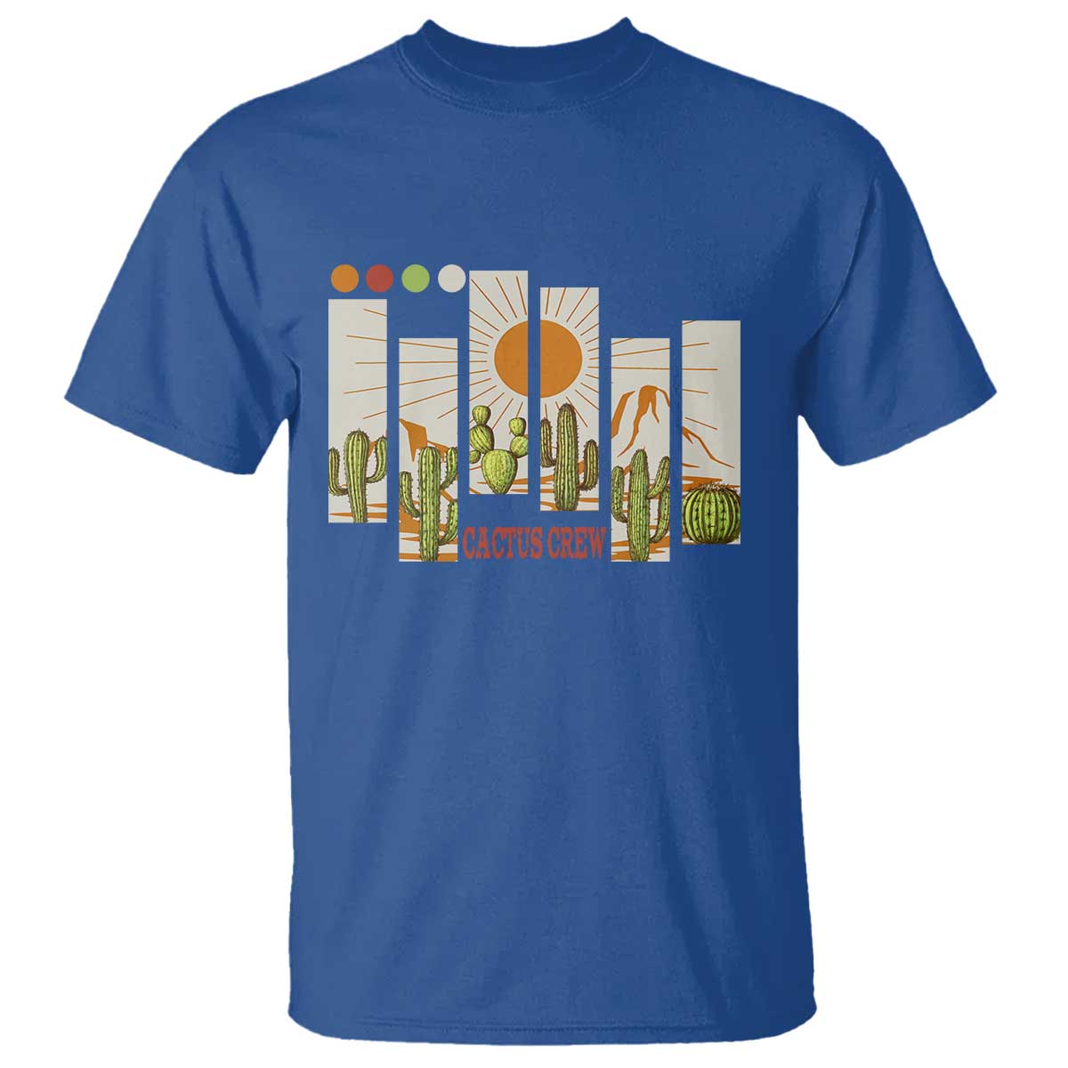 Succulent Plant Lover Gift T Shirt Cactus Crew TS12 Royal Blue Print Your Wear