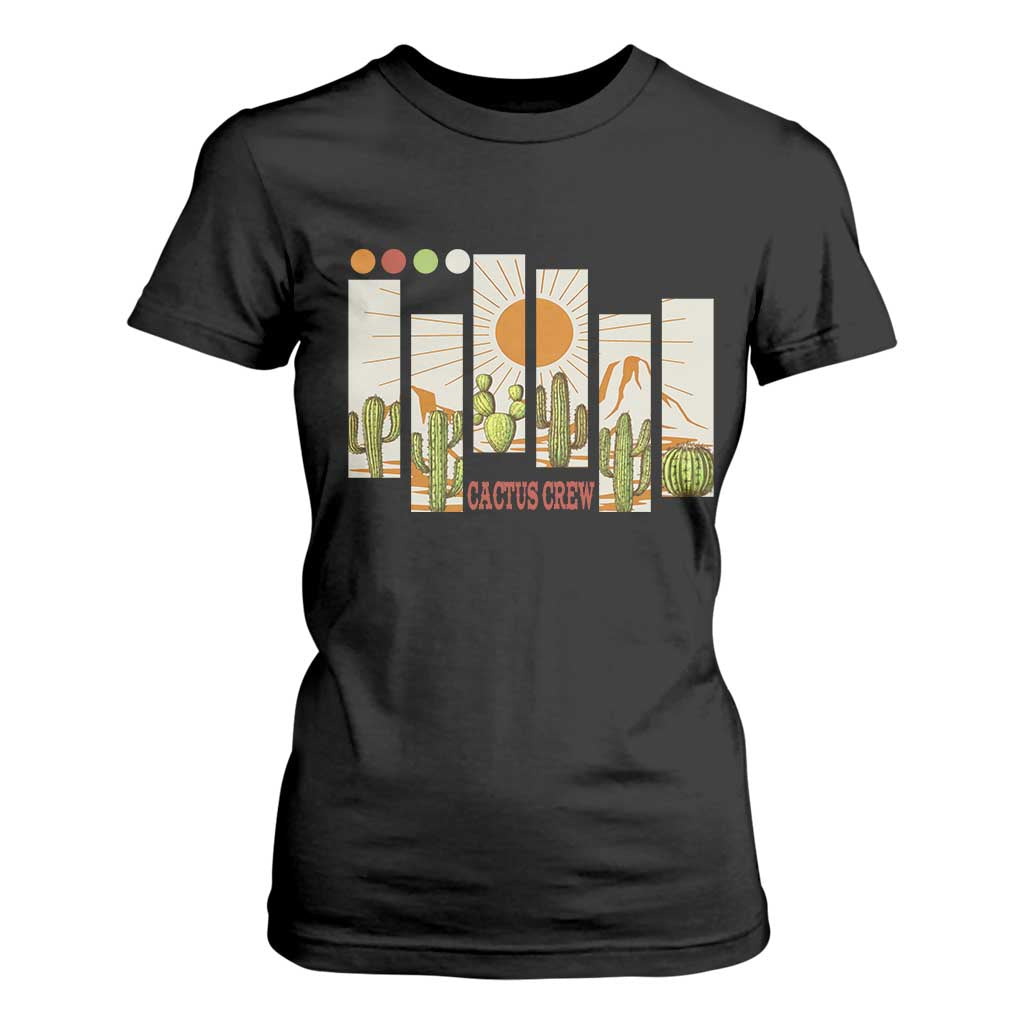 Succulent Plant Lover Gift T Shirt For Women Cactus Crew TS12 Black Print Your Wear