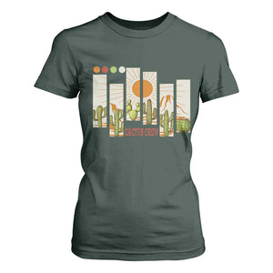 Succulent Plant Lover Gift T Shirt For Women Cactus Crew TS12 Dark Forest Green Print Your Wear