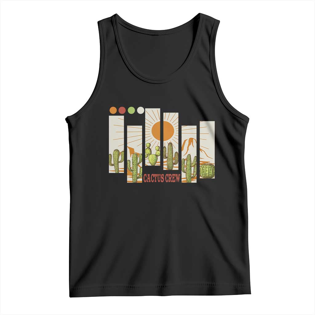 Succulent Plant Lover Gift Tank Top Cactus Crew TS12 Black Print Your Wear