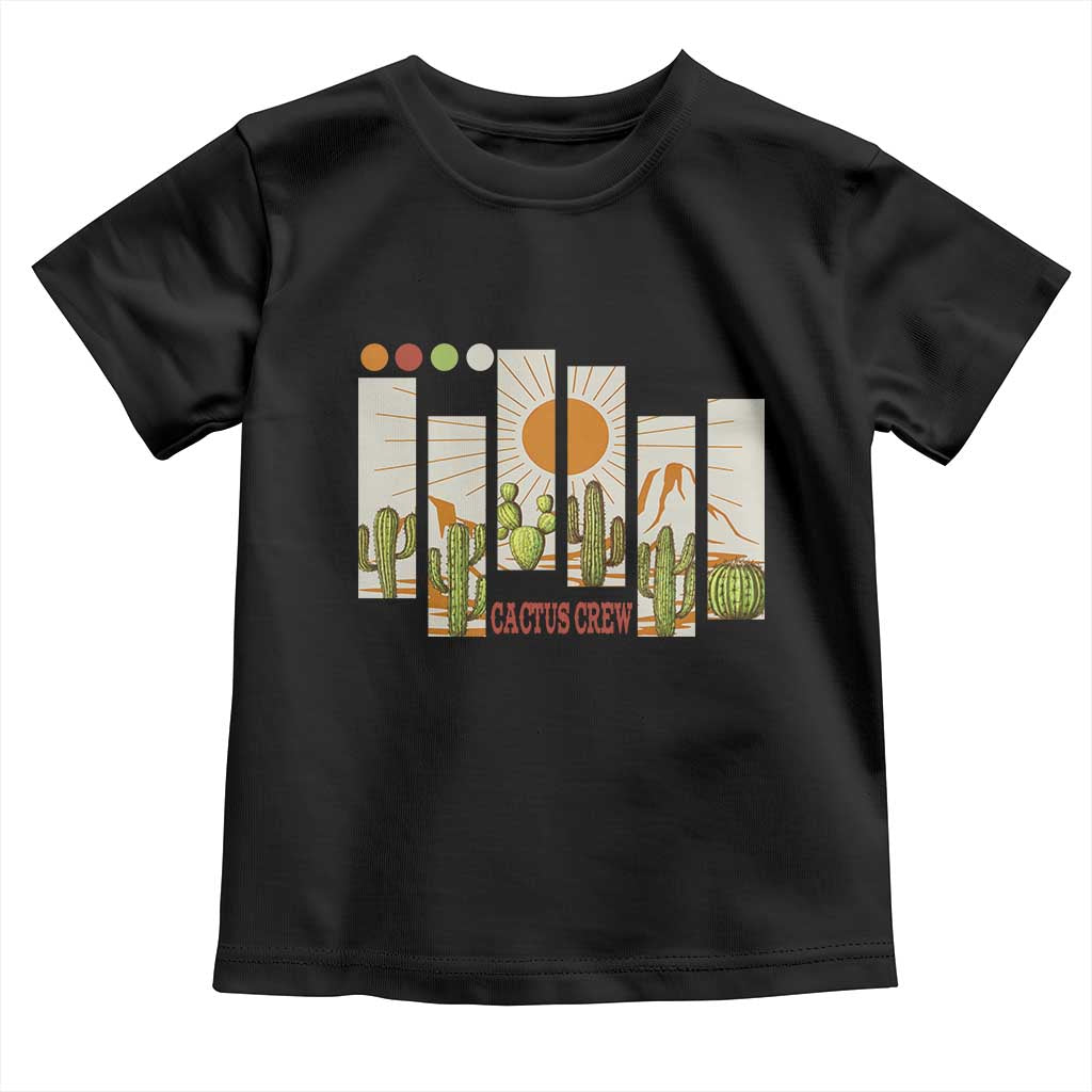 Succulent Plant Lover Gift Toddler T Shirt Cactus Crew TS12 Black Print Your Wear