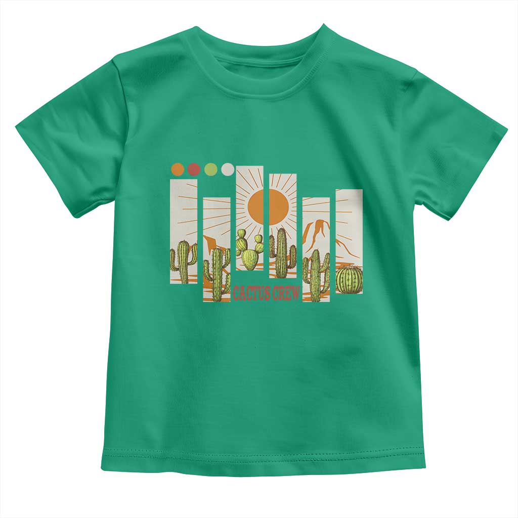 Succulent Plant Lover Gift Toddler T Shirt Cactus Crew TS12 Irish Green Print Your Wear
