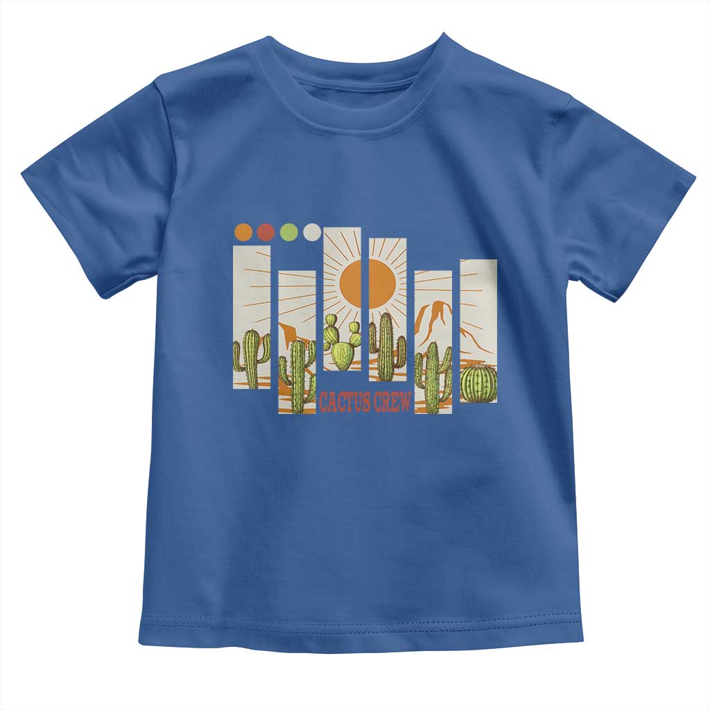 Succulent Plant Lover Gift Toddler T Shirt Cactus Crew TS12 Royal Blue Print Your Wear