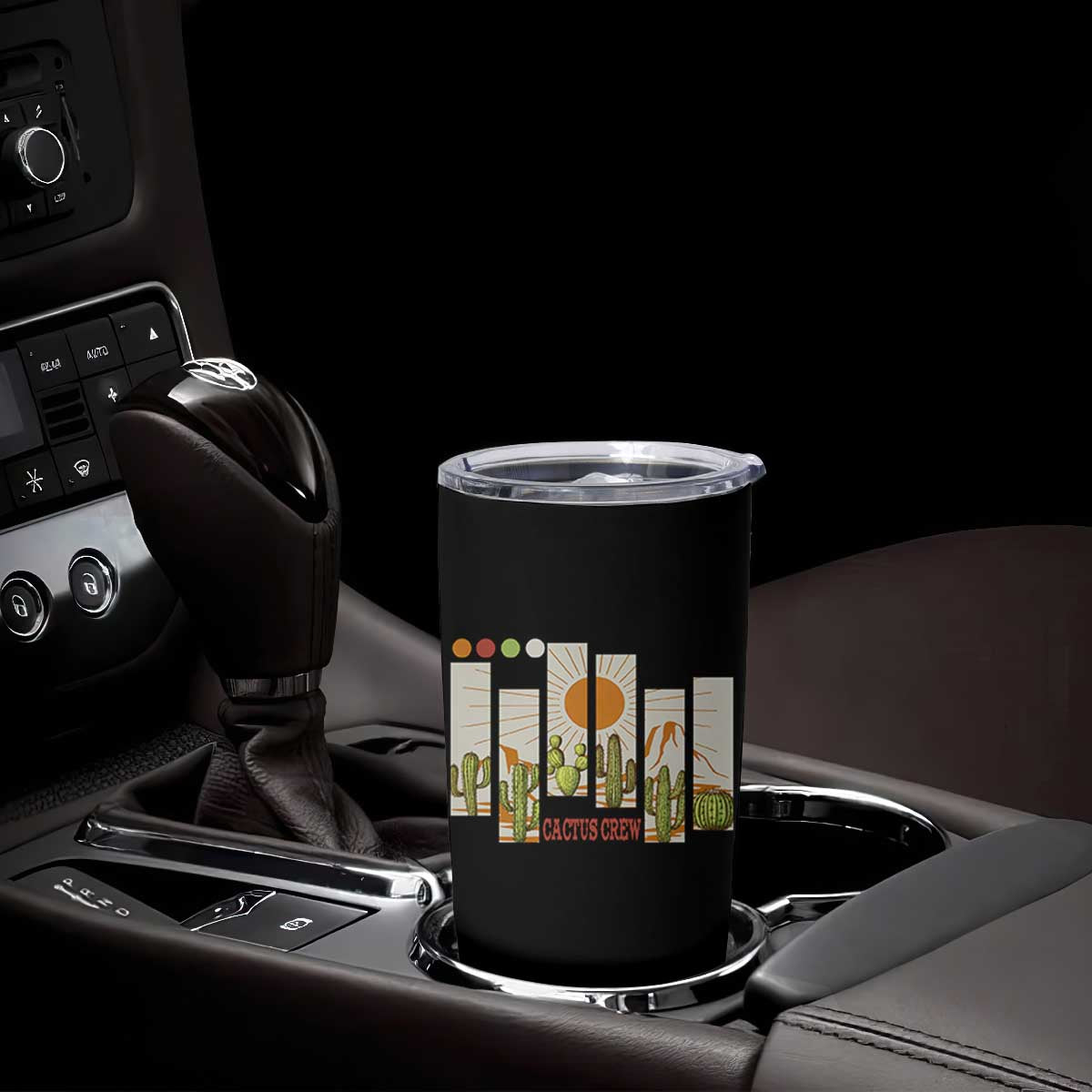 Succulent Plant Lover Gift Tumbler Cup Cactus Crew TS12 Print Your Wear