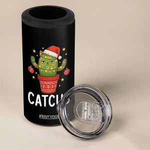 Funny Christmas Catcus 4 in 1 Can Cooler Tumbler Succulent Lover Gift TS12 Print Your Wear