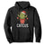 Funny Christmas Catcus Hoodie Succulent Lover Gift TS12 Black Print Your Wear