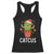 Funny Christmas Catcus Racerback Tank Top Succulent Lover Gift - Print Your Wear